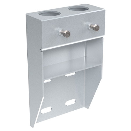 Vestil SILVER VERTICAL-MOUNT HANDRAIL SOCKETS VDKR-VM2-SL